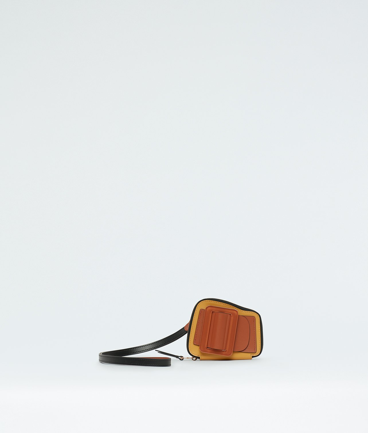 BUCKLE CONTOUR WALLET BRANDY/AMBER/BLACK