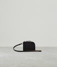PERFORATED BUCKLE CARD HOLDER BLACK GINGER