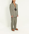 PERFORATED BUCKLE CARD HOLDER BLACK GINGER