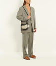 WONTON 20 MACRAMÉ RAFFIA BLACK OFFWHITE