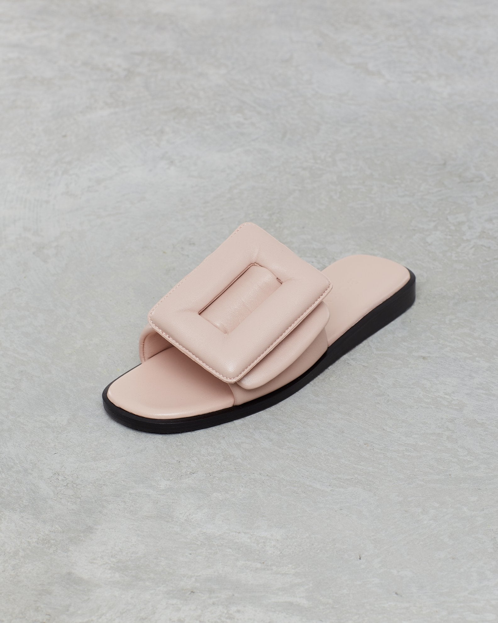 PUFFY SANDAL ROSEDUST